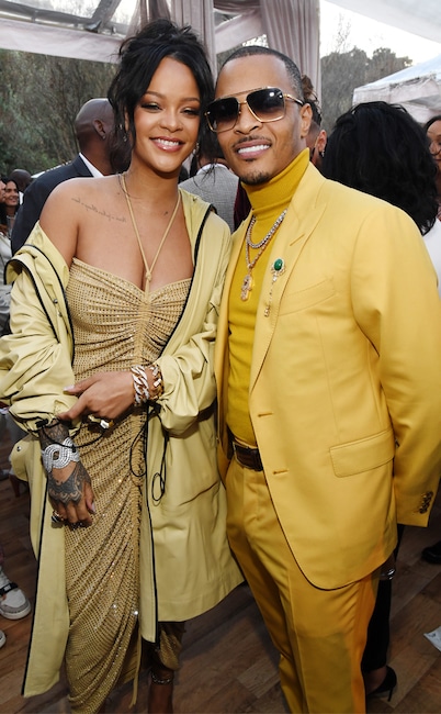 Rihanna, T.I., 2020 Roc Nation brunch